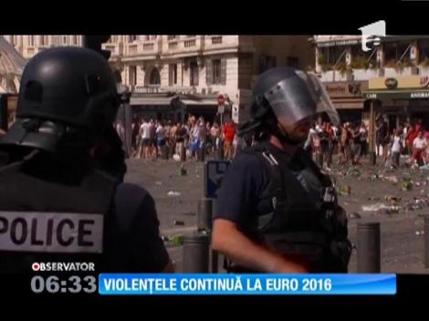 EURO 2016. Lupte între suporteri. Șase oameni au fost încătuşaţi şi peste 30 au ajuns la spital