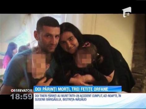 Doi tineri părinţi morţi, trei fetiţe au rămas orfane