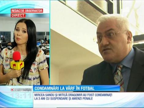 Mitică Dragomir şi Mircea Sandu, condamnaţi la câte 3 ani de închisoare cu suspendare