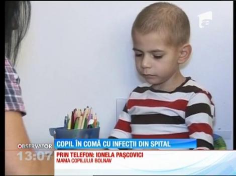 Fiul fostului fotbalist Cosmin Paşcovici, în comă după ce a fost infectat cu două bacterii nosocomiale