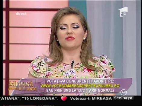Mirela Boureanu Vaida, înlocuită la Mireasă pentru fiul meu