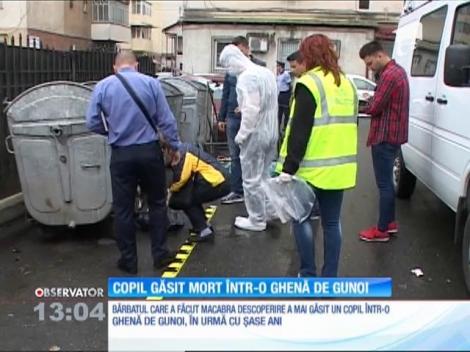 Un bebeluş a fost găsit mort într-o ghenă aflată în centrul oraşului Târgu-Jiu