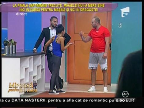 Mihaela a avut un sfărşit de săptămână de coşmar! A fost la un pas de eliminare din cursa pentru maşină şi s-a certat şi cu iubitul!