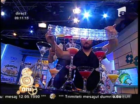 Valentin Luca, campion mondial la Flair Bartending