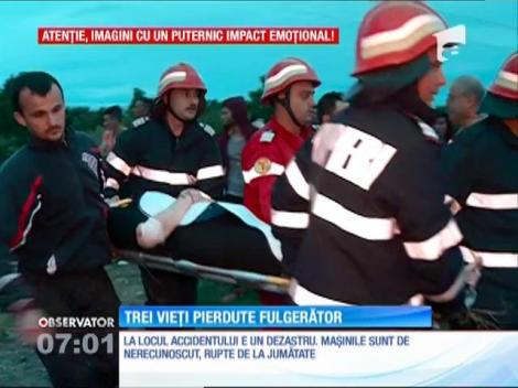 Trei oameni au murit într-un accident cumplit pe o şosea din judeţul Constanţa