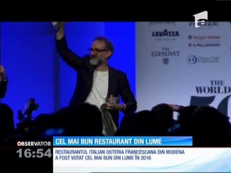 Restaurantul italian "Osteria Francescana", cel mai bun din lume