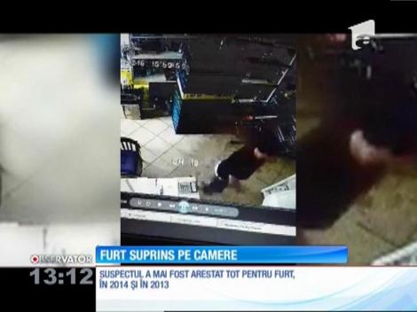 Un tânâr din Bacău este căutat de polițiști, după ce a furat de trei ori din magazine