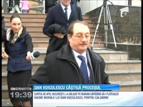 Dan Voiculescu a câştigat procesul cu Marian Căpăţână