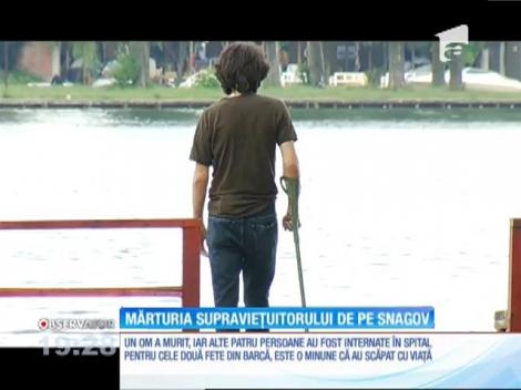 Mărturia arhitectului Roger Pop, unul dintre supravieţuitorii  teribilului accident naval de pe lacul Snagov