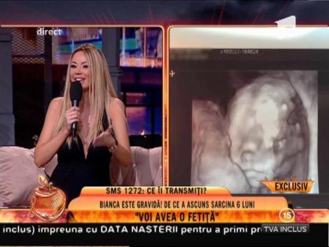 Bianca Drăguşanu este însărcinată! Bianca Drăguşanu:"Voi avea o fetiţă"