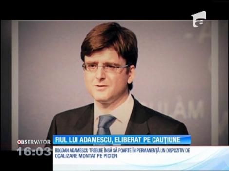 Fiul milionarului Dan Adamescu, Bogdan Alexander, a fost eliberat pe cauţiune