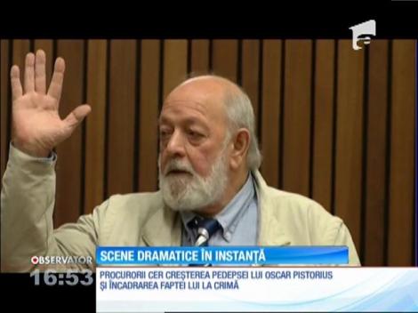 Scene dramatice în tribunal în timpul procesului lui Oscar Pistorius