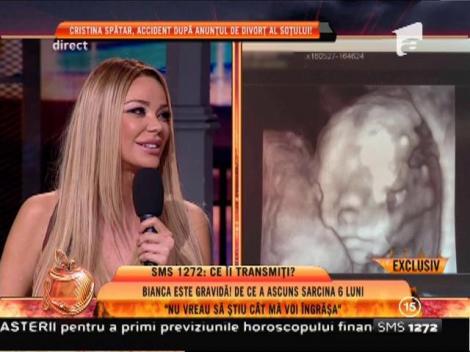 Ce pofte de graviduţă are Bianca Drăguşanu! Bianca: "Nu sunt obsedată de greutatea mea"