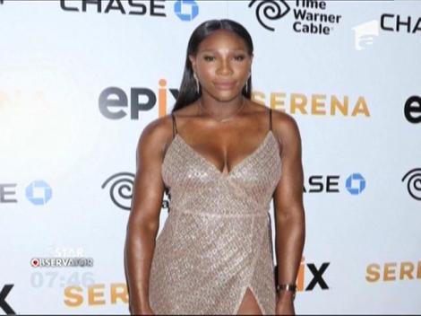 Serena Williams, strălucitoare în ținută glamour
