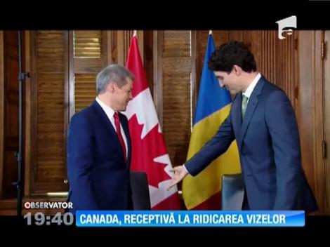 Canada, receptivă la ridicarea vizelor pentru români
