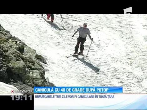 După potop vine canicula! Temperaturi de până la 40 de grade!