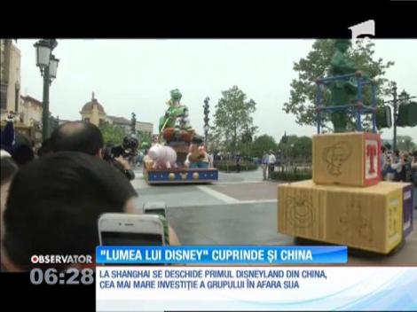 ”Lumea Disney” cuprinde și China. Complexul a costat 5,5 miliarde de dolari