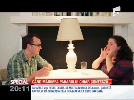 SPECIAL! Când mărimea paharului chiar contează