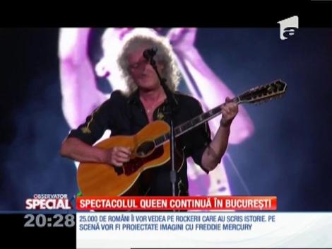 SPECIAL! Spectacolul Queen continuă în Bucureşti