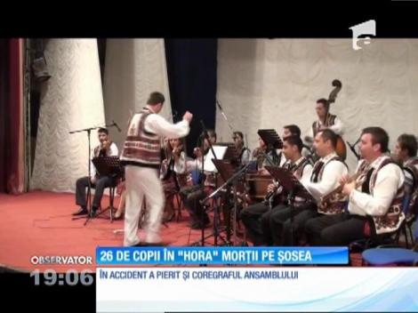 Imagini de coşmar pe DN1, în Braşov! Patru oameni au murit într-un autocar în care erau şi 26 de adolescenţi, membri ai unui ansamblu popular