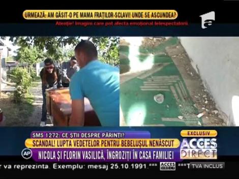 Nicola și Florin Vasilică, îngroziţi de mizeria în care trăiește o mămică gravidă