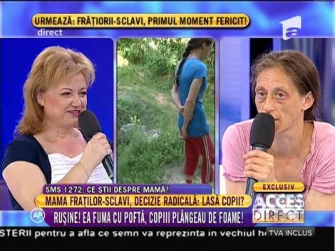 Jenica Costache, mama celor opt frățiori-sclavi: "Mi-a fost ruşine! Vreau să o iau de la zero!"