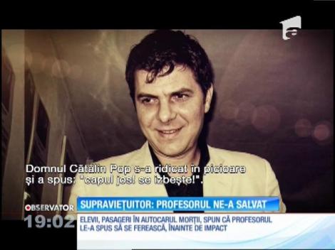 Cătălin Pop, mort în accidentul de pe DN1, nu a fost doar un profesor, a fost un erou
