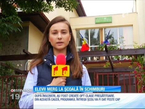 Elevii unei şcoli din Capitală vor merge la cursuri ca la fabrică. În trei schimburi!