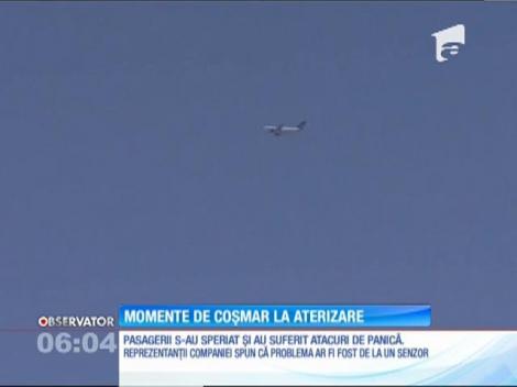 Clipe de groază pentru pasagerii unui avion care venea de la Milano! Aeronava s-a depresurizat şi pasagerii au avut atacuri de panică