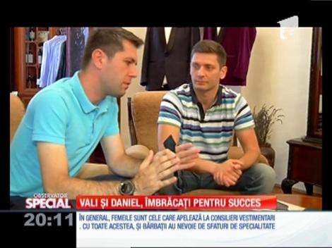 Special! Valentin Butnaru și Daniel Osmanovici, îmbrăcați pentru succes