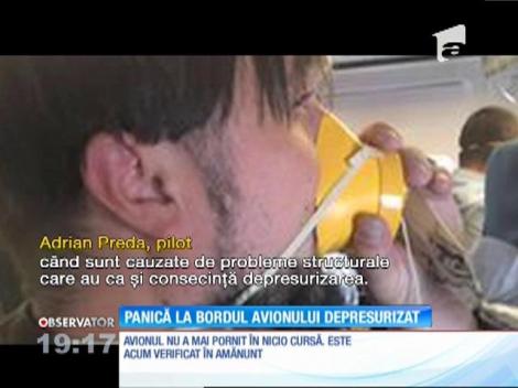 Momente de panică într-un avion care venea din Milano şi trebuia să aterizeze la Bucureşti