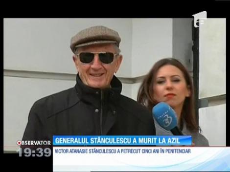 Generalul Stănculescu,  cel care a pronunţat ordinul pentru împuşcarea soţilor Ceauşescu, a murit la azil