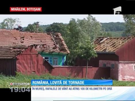 Tornade în Botoșani și Mureș! O fetiță de doi ani a murit, chiar sub privirile familiei