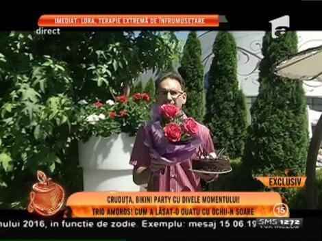 Daniela Crudu, bikini party cu divele momentului