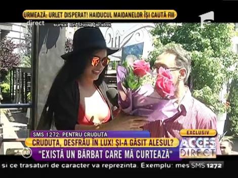 Daniela Crudu: "Există un bărbat care mă curtează"