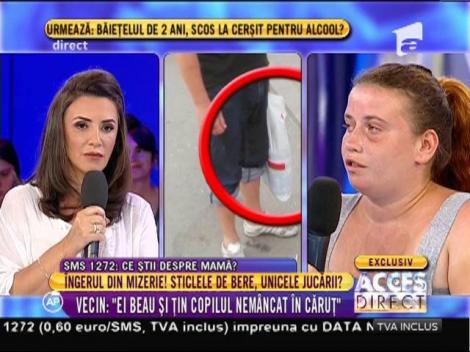Declarațiile vecinilor: " Cerea bani! Nu voia mâncare"
