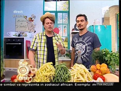 Păstăi vesele, din trei tipuri de păstăi