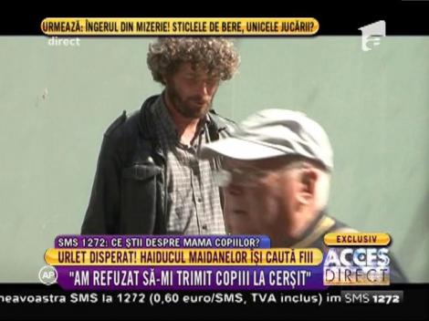 El este haiducul maidanelor și are o poveste de-a dreptul emoționantă! Un român refuză să cerșească, deși a pierdut tot! Cântă zilnic, sperând că își va găsi copiii!