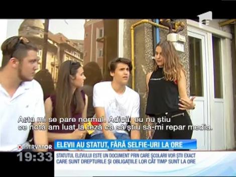 Ministerul Educației a lansat statutul elevului