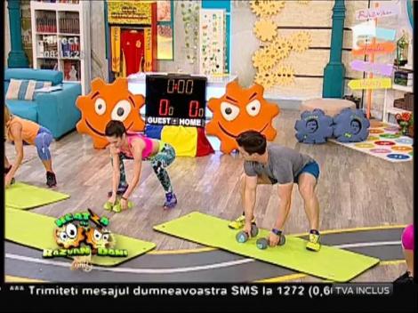 Fitness la Neatza! Neby îți propune un antrenament care pune în mişcare toţi muşchii corpului. Încearcă-l și tu!