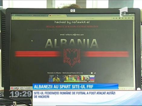 Site-ul Federaţiei Române de Fotbal a fost atacat de hackeri
