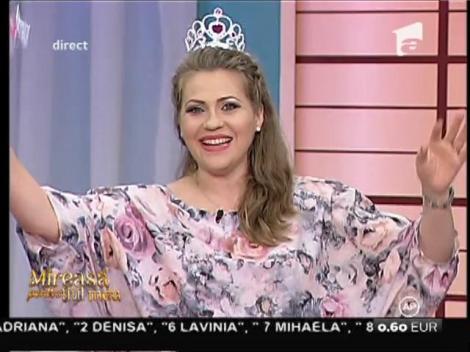 Mirela Boureanu Vaida a primit cadouri de la concurenţi pentru bebeluş!