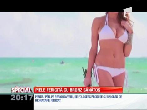 Special! Piele fericită cu bronz sănătos