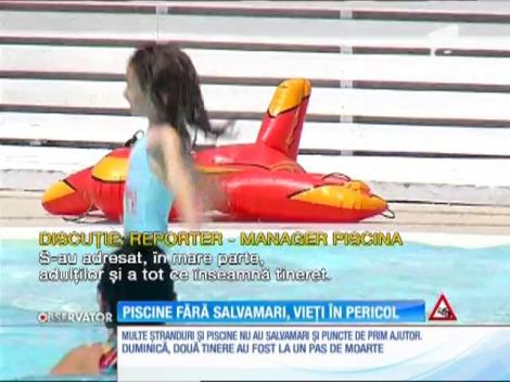 Multe ștranduri și piscine nu au salvamar și puncte de prim ajutor