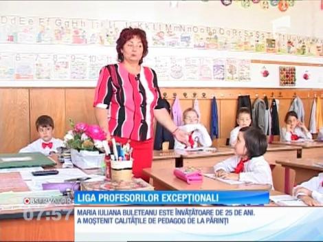 Maria Iuliana Buleteanu, în etapa finală a campaniei naţionale "Liga Profesorilor Excepţionali"
