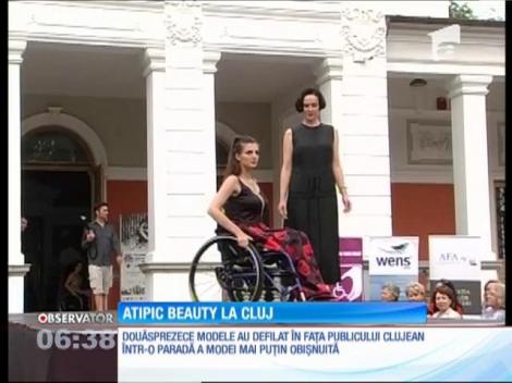 Atipic Beauty! Douăsprezece tinere au defilat pe podium în scaune cu rotile, la Cluj