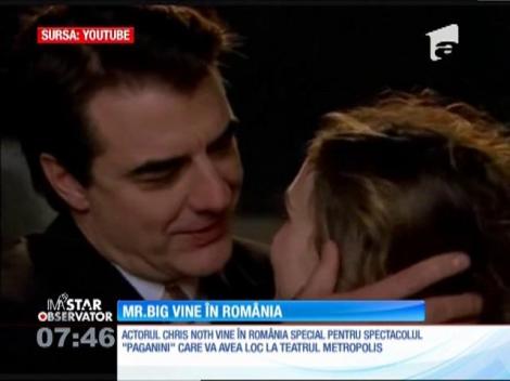 Chris Noth, cunoscut pentru rolul lui Mr. Big, vine la Bucureşti