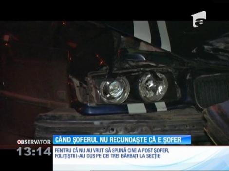 Poliţiştii din Botoşani n-au reuşit să descopere cine a condus un autoturism implicat într-un accident