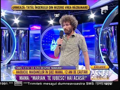 Mama haiducului maidanelor: "Marian, te iubesc! Hai acasă!"