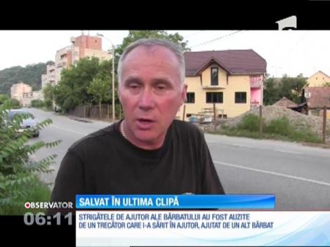 Un bărbat de 63 de ani din Dej, salvat în ultima clipă din apele Someşului